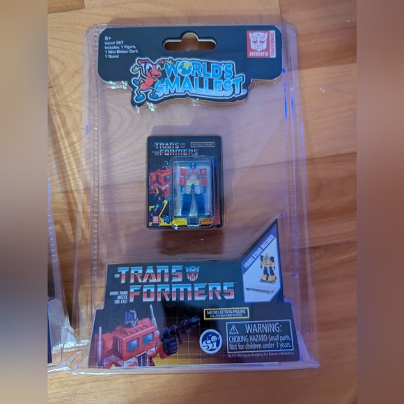 World's Smallest set, Optimus Prime, He-man & Snake Eyes - Picture 4 of 4